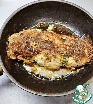 Сырно-шпинатная курица