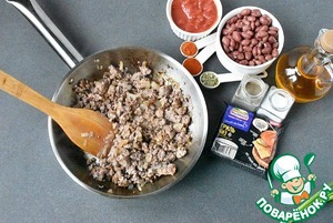 Такос с говяжим фаршем