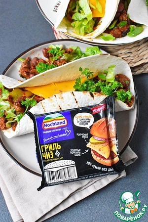 Такос с говяжим фаршем