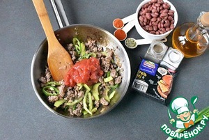 Такос с говяжим фаршем