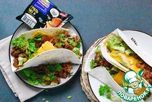 Такос с говяжим фаршем