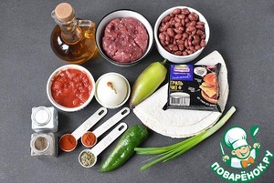 Такос с говяжим фаршем