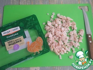 Тонкие картофельные вафли с ветчиной Тонкие картофельные вафли с ветчиной