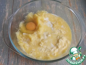 Тонкие картофельные вафли с ветчиной Тонкие картофельные вафли с ветчиной