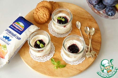 Творожная овсянка в баночке