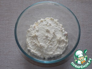 Творожная запеканка с печеньем Творожная запеканка с печеньем