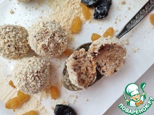 Творожный десерт с сухофруктами Творожный десерт с сухофруктами