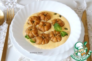 Тыквенные ньоки в сливочном соусе Тыквенные ньоки в сливочном соусе