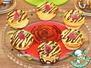 Ванильно-медовое суфле из поленты