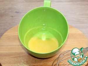 Ванильно-медовое суфле из поленты