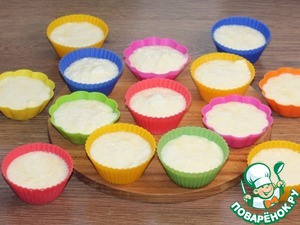 Ванильно-медовое суфле из поленты