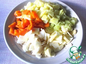 Винегрет из овощей и фруктов