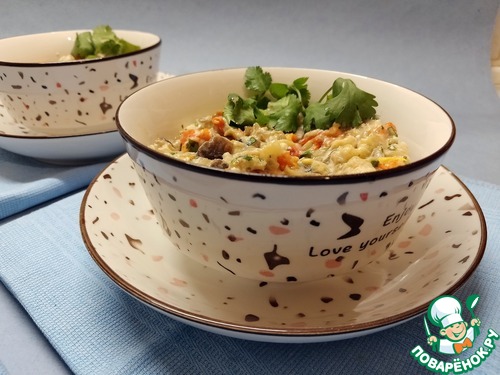 Закуска из баклажанов с грибами