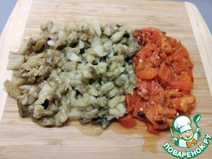 Закуска из баклажанов с грибами