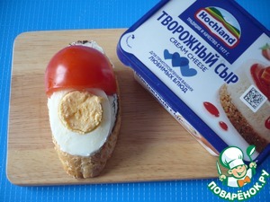 Закусочные бутерброды "Дед Мороз" Закусочные бутерброды "Дед Мороз"