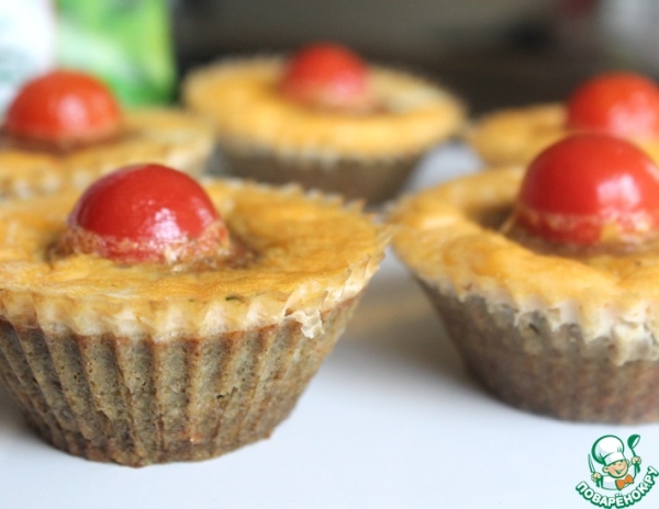 Закусочный кексы "Красная шапочка" Закусочный кексы "Красная шапочка"