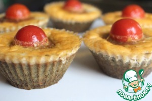 Закусочный кексы "Красная шапочка" Закусочный кексы "Красная шапочка"