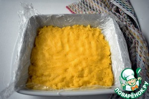 Запеченная полента с мясным соусом Запеченная полента с мясным соусом