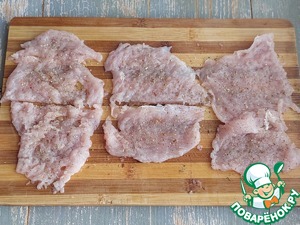 Запеченные овощи с курицей и сыром