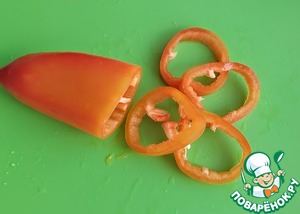 Запеченные овощи с курицей и сыром