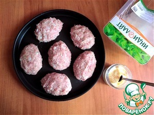 Запечённые котлеты из индейки с кориандром Запечённые котлеты из индейки с кориандром