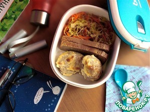 Запечённые котлеты из индейки с кориандром Запечённые котлеты из индейки с кориандром