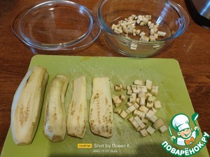 Жареная капуста с баклажанами и перцем Жареная капуста с баклажанами и перцем