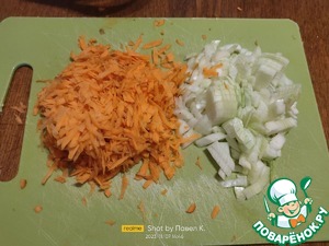 Жареная капуста с баклажанами и перцем Жареная капуста с баклажанами и перцем