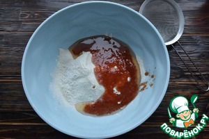 Томатная галета с тунцом Томатная галета с тунцом