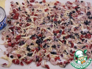 Пирог с тунцом и маслинами Пирог с тунцом и маслинами