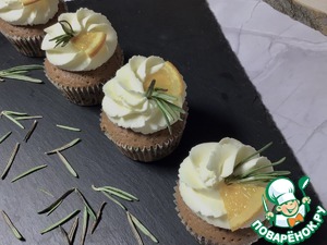 Капкейки «Розмарин и апельсин»