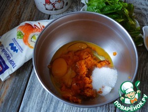 Тыквенно-шпинатные оладьи на творожном сыре Тыквенно-шпинатные оладьи на творожном сыре