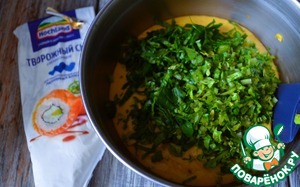 Тыквенно-шпинатные оладьи на творожном сыре Тыквенно-шпинатные оладьи на творожном сыре