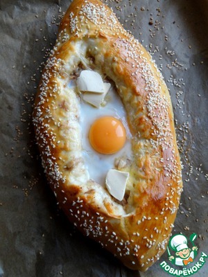 А-ля "Хачапури" с тунцом