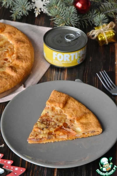 Томатная галета с тунцом Томатная галета с тунцом