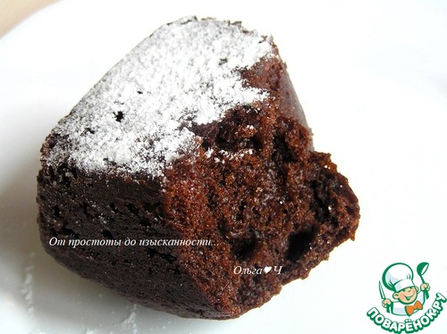 Шоколадно-клубничные кофейные кексы или Торт Шоколадно-клубничные кофейные кексы или Торт