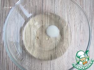 Разборный пирог-ёлочка "Тунец и капуста"