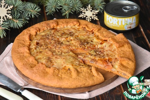 Томатная галета с тунцом Томатная галета с тунцом