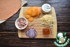 Томатная галета с тунцом Томатная галета с тунцом