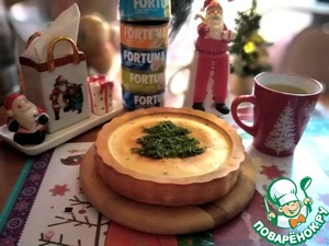 Пирог с начинкой из тунца