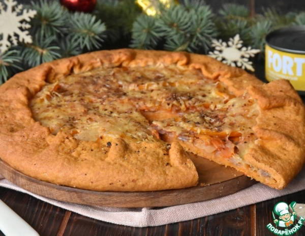 Томатная галета с тунцом Томатная галета с тунцом