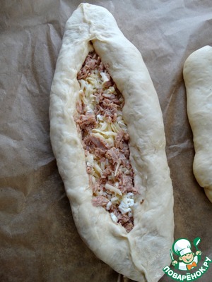 А-ля "Хачапури" с тунцом