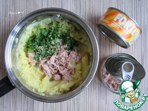 Галета "Тунец и картофель"