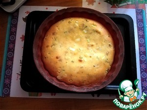 Пирог с начинкой из тунца