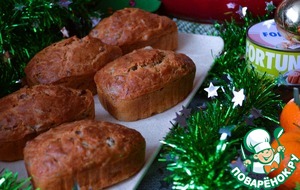 Сырные кексы с тунцом и горошком