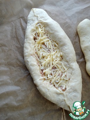 А-ля "Хачапури" с тунцом