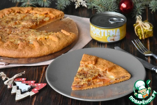 Томатная галета с тунцом Томатная галета с тунцом