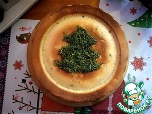 Пирог с начинкой из тунца