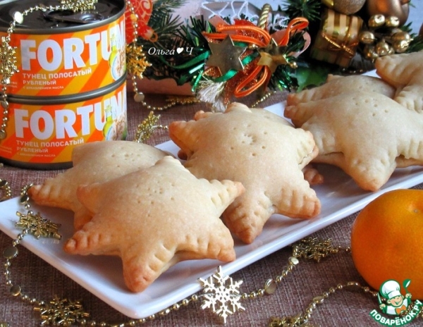 Новогодние пирожки "Морская звезда" Новогодние пирожки "Морская звезда"