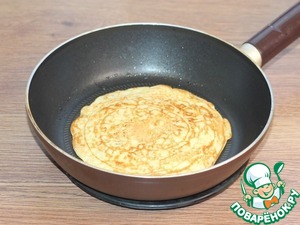 Блинные корзиночки с начинкой из тунца